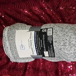 Sweater Fleece Throw